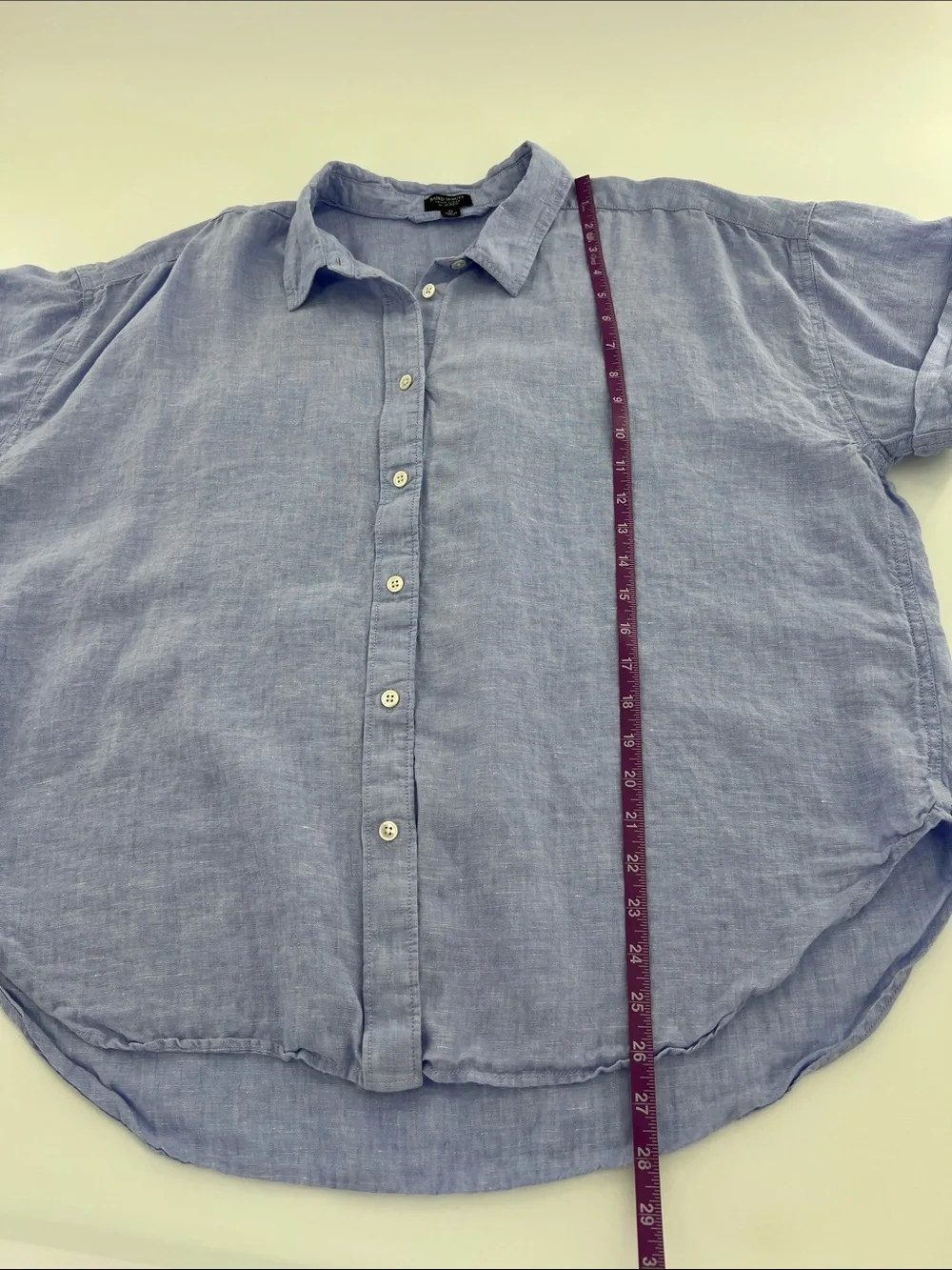 J. Crew Baird McNutt Irish Linen Shirt lightweight casual resort vacation XL